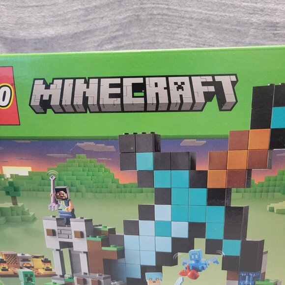 LEGO 21244- Minecraft The Sword Outpost Toy with Mobs - Picture 2 of 6
